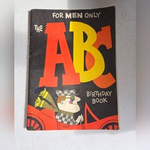 The ABC Book For Men Only Birthday Book Magazine Carlton